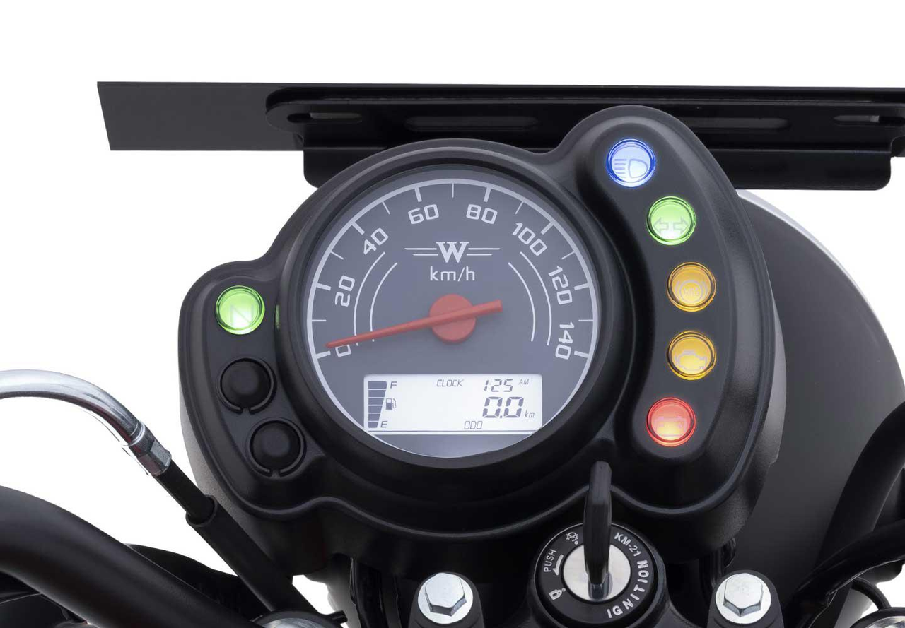 Semi - digital RetroStyle Speedometer