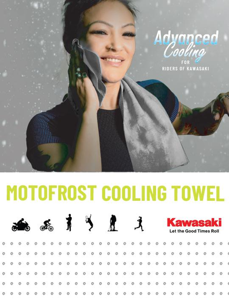 KAWASAKI MOTOFROST COOLING TOWEL